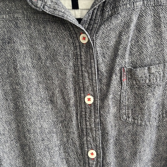 Anthropologie Postmark Rowena Linen Chambray Tunic M - Picture 9 of 12